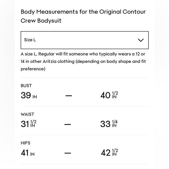 Aritzia Babaton Contour Crew Long Sleeve Bodysuit L Stretch Smoothing ScubaKnit - Picture 7 of 16